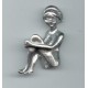 Sitting Lady with Crossed Legs H1086