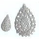 Filigree Teardrop Set