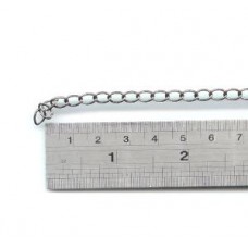fine chain  black extension by meter