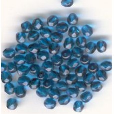 #31  fire polished cobalt blue