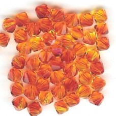 6mm Bicone Fireopal