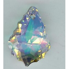 22mm Swarovski 'Snowflake' Pendant Crystal AB