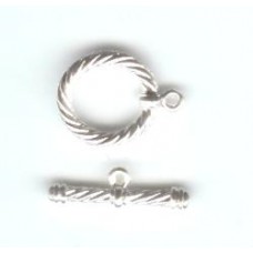 4 fobs with twist silver