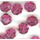 8mm Swarovski Round Fuchsia