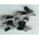 F665 NICKLE GLASS STRAP