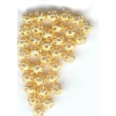 4mm Gold Filigree Balls 