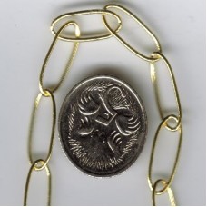 Brass Based Soldered Gold Chain