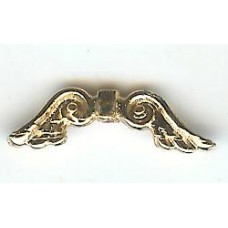 20 x gold angel wing  medium