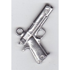 pewter handgun 25mm
