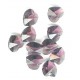 10.3 x 10.0 mm Swarovski heart amethyst