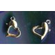 gold heart shaped lobster catches