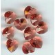 10.3 x10mm hearts padparadscha