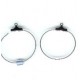 25mm black hang hoop F976