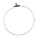 hang hoop silver F436S 40mm