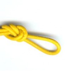 yellow 2mm leather