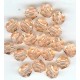 6mm Swarovski round light peach