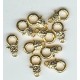 15mm Fancy Lobster Catch Gold