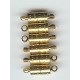 5 Gold Small Magnetic Catches