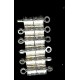 5 Silver Small Magnetic Catches