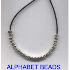 plastic alphabet beads