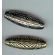 4 x bead #3 brass ox colour