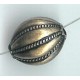 aztec brass 14mm plastic bead