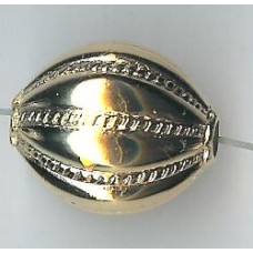 aztec gold 22mm bead