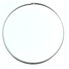Flat Neckring Silver