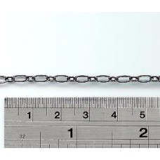 C1070 large open link black plated