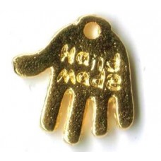 Pewter Casting Gold Plated Hand
