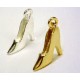 High Heel Charm with Smooth Finish in Silver