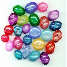 new  czec republic plastic  summer beads