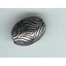 10 beads  #4 nickle antique