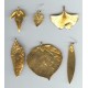 mixed REAL GOLD PLATED leaves $3.00 each