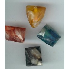 resin ice cube shapes mixed colours