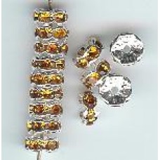 rondell topaz 6mm silver