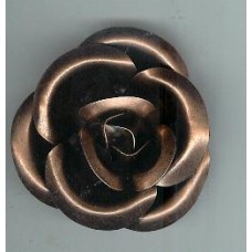 copper oxy large  rose