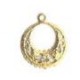 small brass  filigrae round