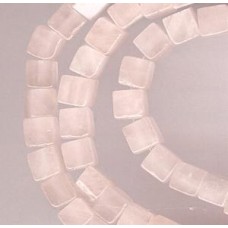 4mm Rose Quartz Cubes