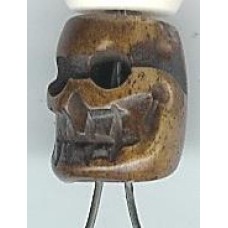 Small Brown Bone Skull