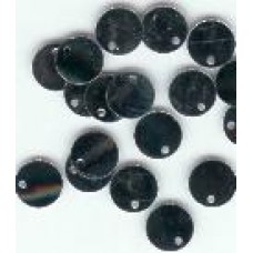 sequin 8mm black