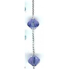 2 metre silver SER135 serpentine chain