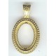 gold setting 18mm x25mm