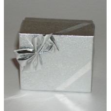 silver earring box Db77