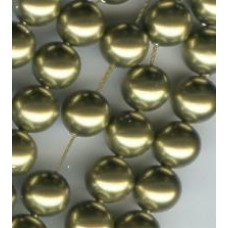 swarovski 10mm pearl light green