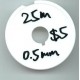 .5mm stretch majic 25meters