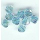 4mm Bicone Aquamarine AB