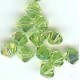 4mm Bicone Peridot AB