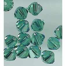 4mm Bicone Blue Zircon