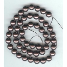 swarovski 8mm pearl burgundy